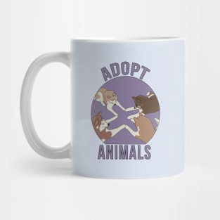 Adopt Animals Mug